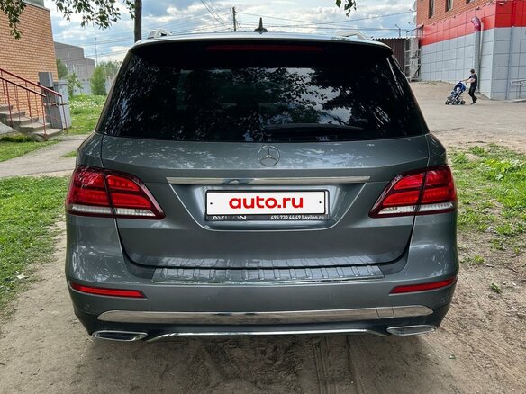 2017 Mercedes-Benz GLE 350 d I (W166), серый, 2750000 рублей - вид 3