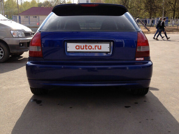 1996 Honda Civic VI, синий - вид 3