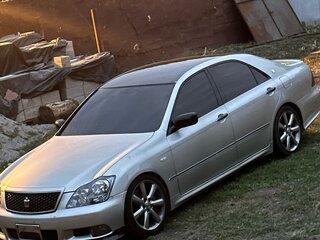 2004 Toyota Crown XII (S180), серебристый, 1800000 рублей, вид 1