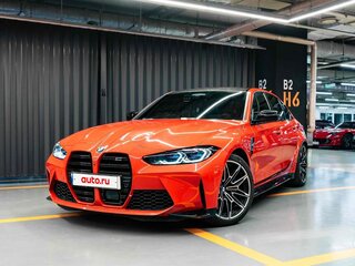 2021 BMW M3 Competition Package VI (G80), красный, 7715000 рублей, вид 1