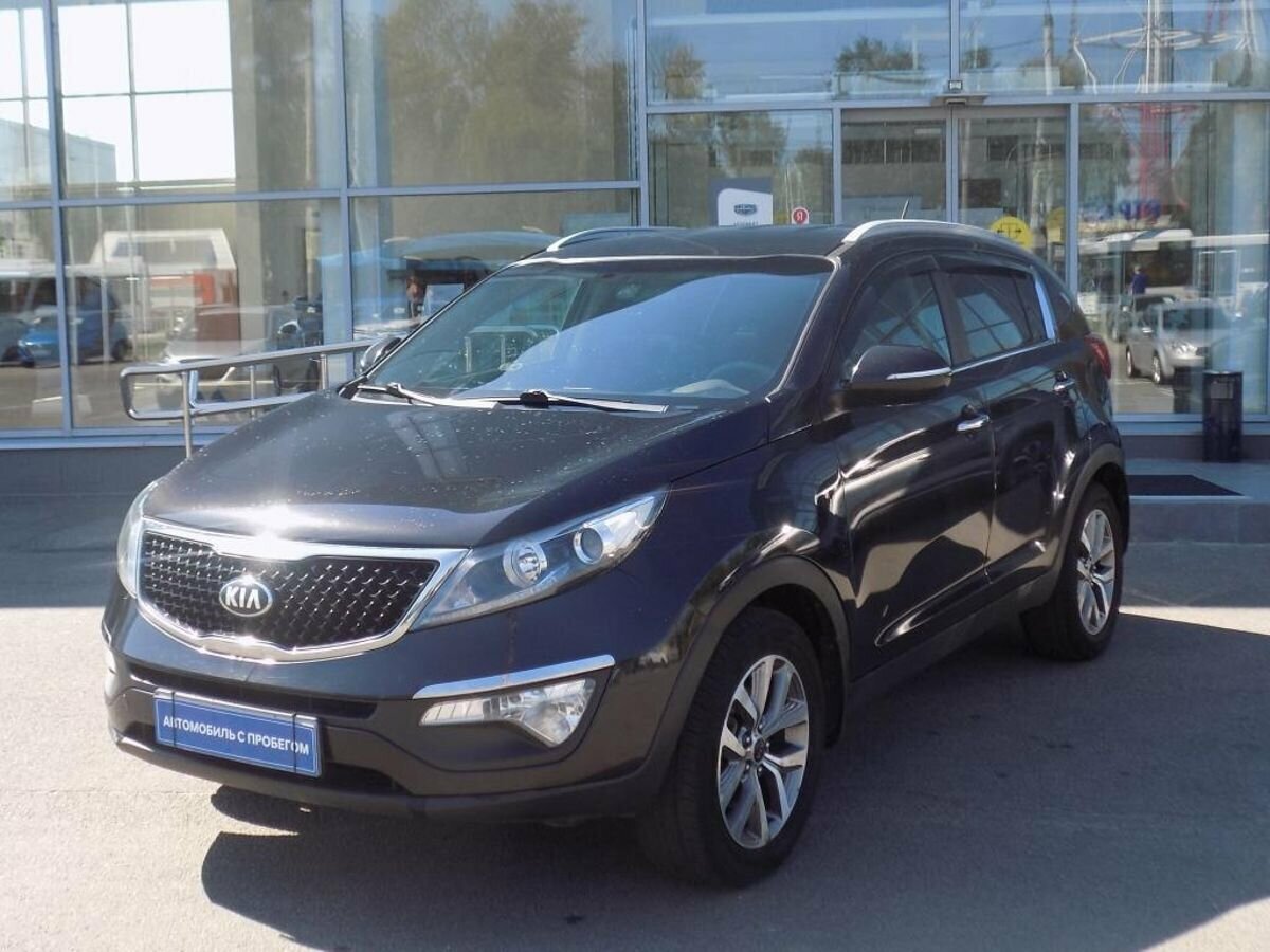 Kia Sportage 2015 черный