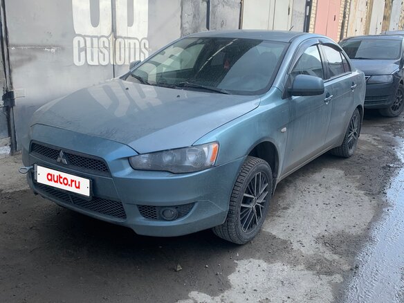 2007 Mitsubishi Lancer X, голубой, 805000 рублей