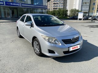 2007 Toyota Corolla AMT X (E140, E150), серебристый, 765000 рублей, вид 1