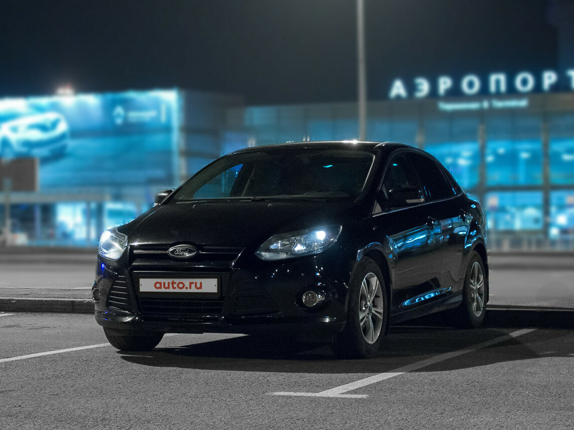 Ford Focus 3 черный