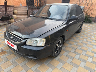 2011 Hyundai Accent ТагАЗ II, чёрный, 270000 рублей, вид 1