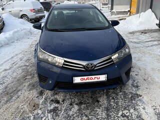 2014 Toyota Corolla XI (E160, E170, E180), синий, 1150000 рублей, вид 1