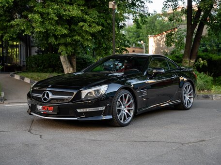 2015 Mercedes-Benz SL-Класс AMG 63 AMG III (R231), чёрный, 6900000 рублей, вид 2
