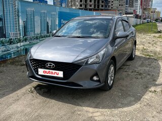 2020 Hyundai Solaris II Рестайлинг, серый, 1240000 рублей, вид 1