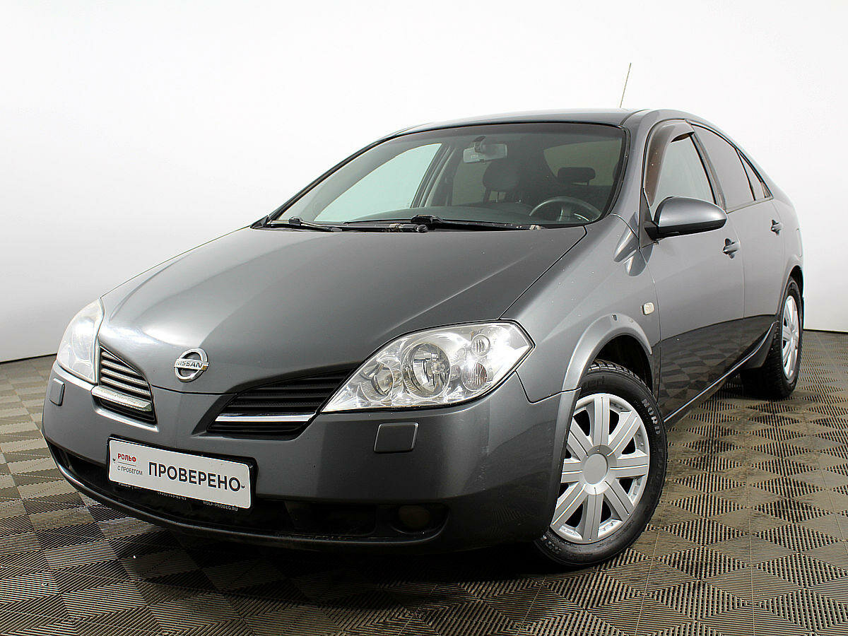Купить б/у Nissan Primera III (P12) 1.6 MT (109 л.с.) бензин механика в Москве: 