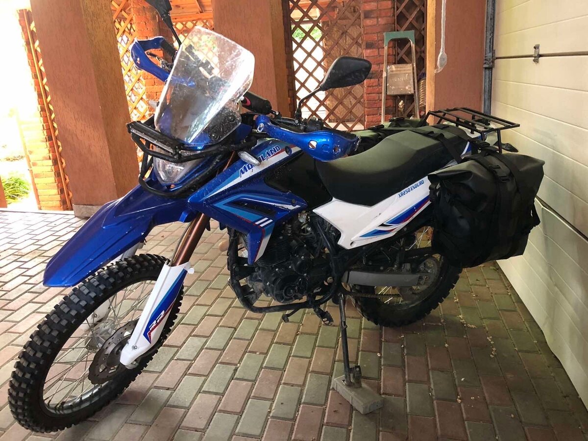 Купить б/у Motoland XR250 карбюратор 5 передач в Симферополе: синий ...