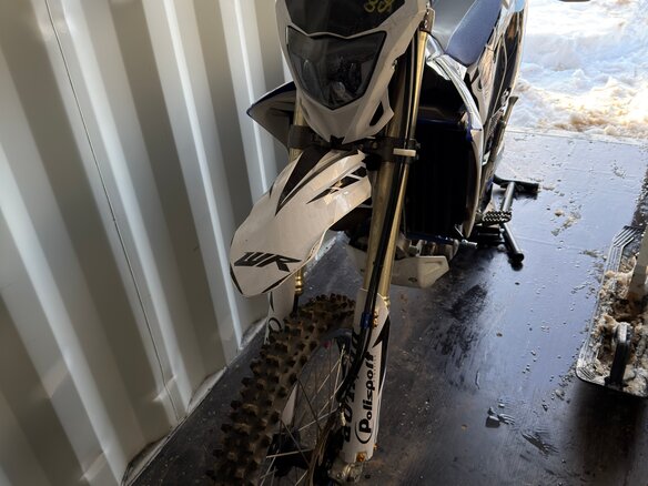 2013 Yamaha WR450F, синий, 700000 рублей