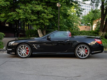 2015 Mercedes-Benz SL-Класс AMG 63 AMG III (R231), чёрный, 6900000 рублей, вид 4