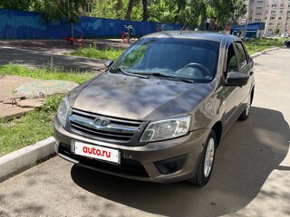 2017 Lada (ВАЗ) Granta I, коричневый, 395000 рублей, вид 1