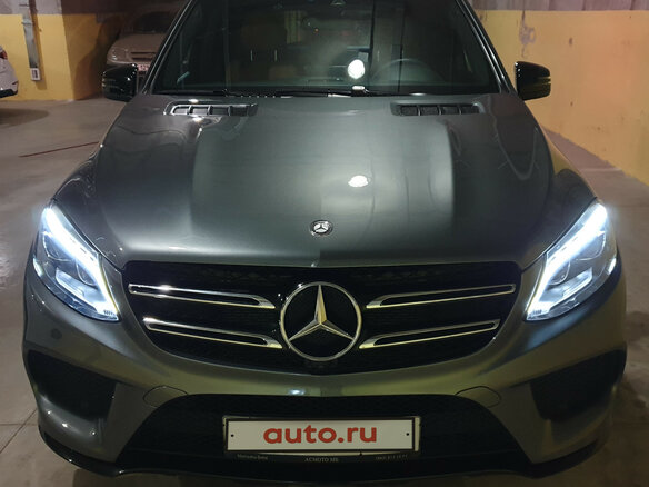 2016 Mercedes-Benz GLE 300 I (W166), серый, 5500000 рублей - вид 1