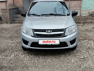 2018 Lada (ВАЗ) Granta I, серебристый, 600000 рублей, вид 1