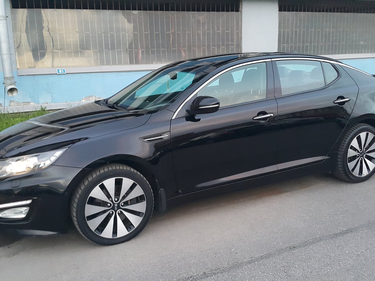 Kia Optima 2013 черная