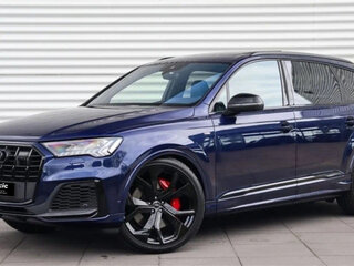 2022 Audi Q7 50 TDI II (4M) Рестайлинг, синий, 6190000 рублей, вид 1