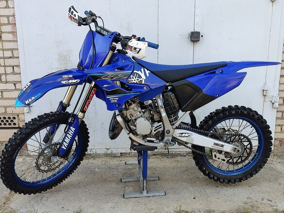 2021 Yamaha YZ125, синий