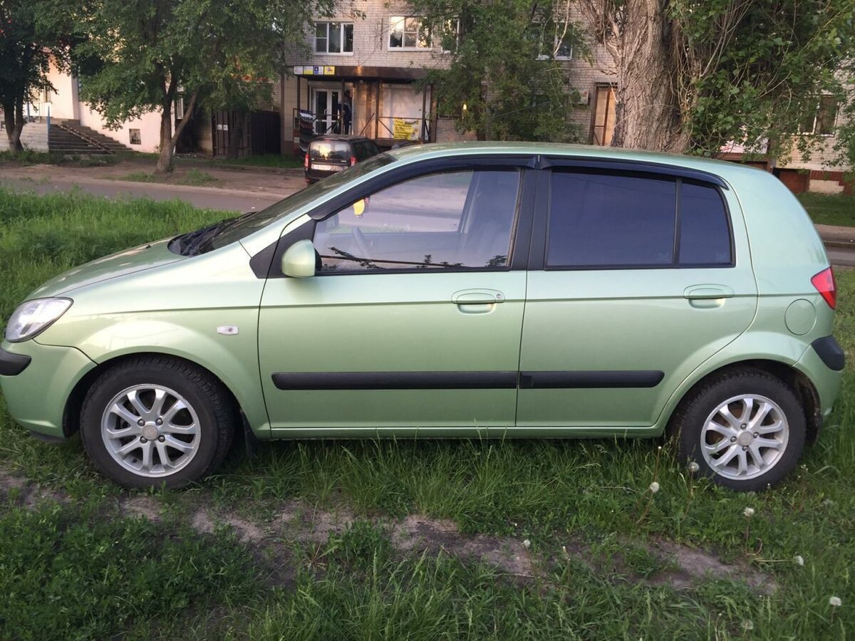 Купить б/у Hyundai Getz I Рестайлинг 1.4 AT (97 л.с