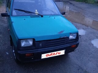 2000 Lada (ВАЗ) 1111 Ока, зелёный, 25000 рублей, вид 1