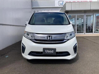 2015 Honda Stepwgn V, белый, 1350000 рублей, вид 1