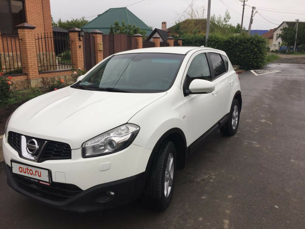 Nissan Qashqai 2012 Р±РµР»С‹Р№