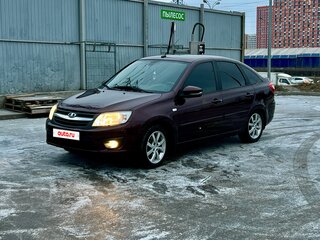 2016 Lada (ВАЗ) Granta I, пурпурный, 685000 рублей, вид 1
