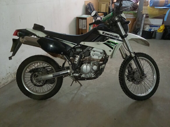 2011 Kawasaki KLX 250, белый