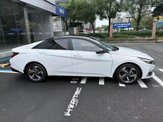 2022 Hyundai Elantra VII (CN7), белый, 1460008 рублей, вид 4