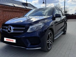2017 Mercedes-Benz GLE 350 d I (W166), синий, 5000000 рублей, вид 1