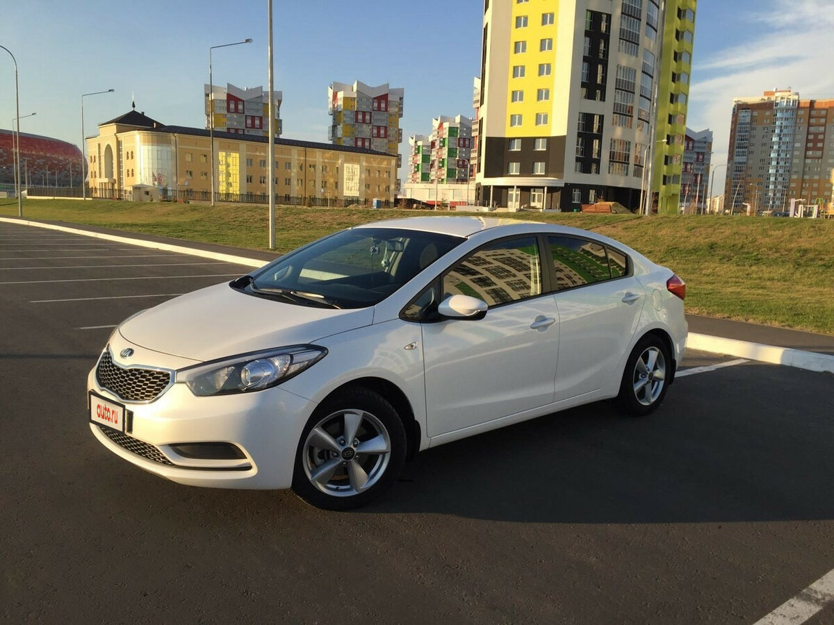 Kia Cerato 2016 белая