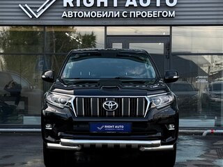 2018 Toyota Land Cruiser Prado 150 Series Рестайлинг 2, чёрный, 4990000 рублей, вид 2