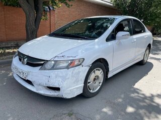 2008 Honda Civic Hybrid VIII, белый, 350000 рублей, вид 1