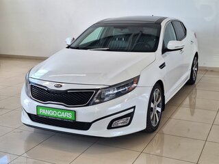 2014 Kia Optima III Рестайлинг, белый, 1050000 рублей, вид 1