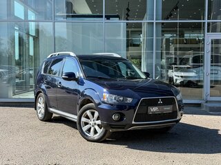 2009 Mitsubishi Outlander II Рестайлинг, синий, 965000 рублей, вид 1