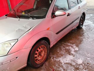 2003 Ford Focus I Рестайлинг, серебристый, 135000 рублей, вид 1