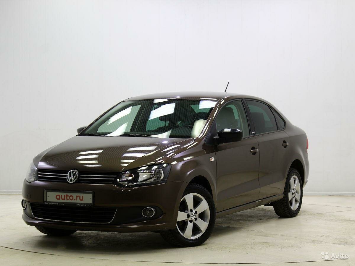 Volkswagen Polo 2014 Brown