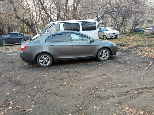 2013 Geely Emgrand, серый - вид 22