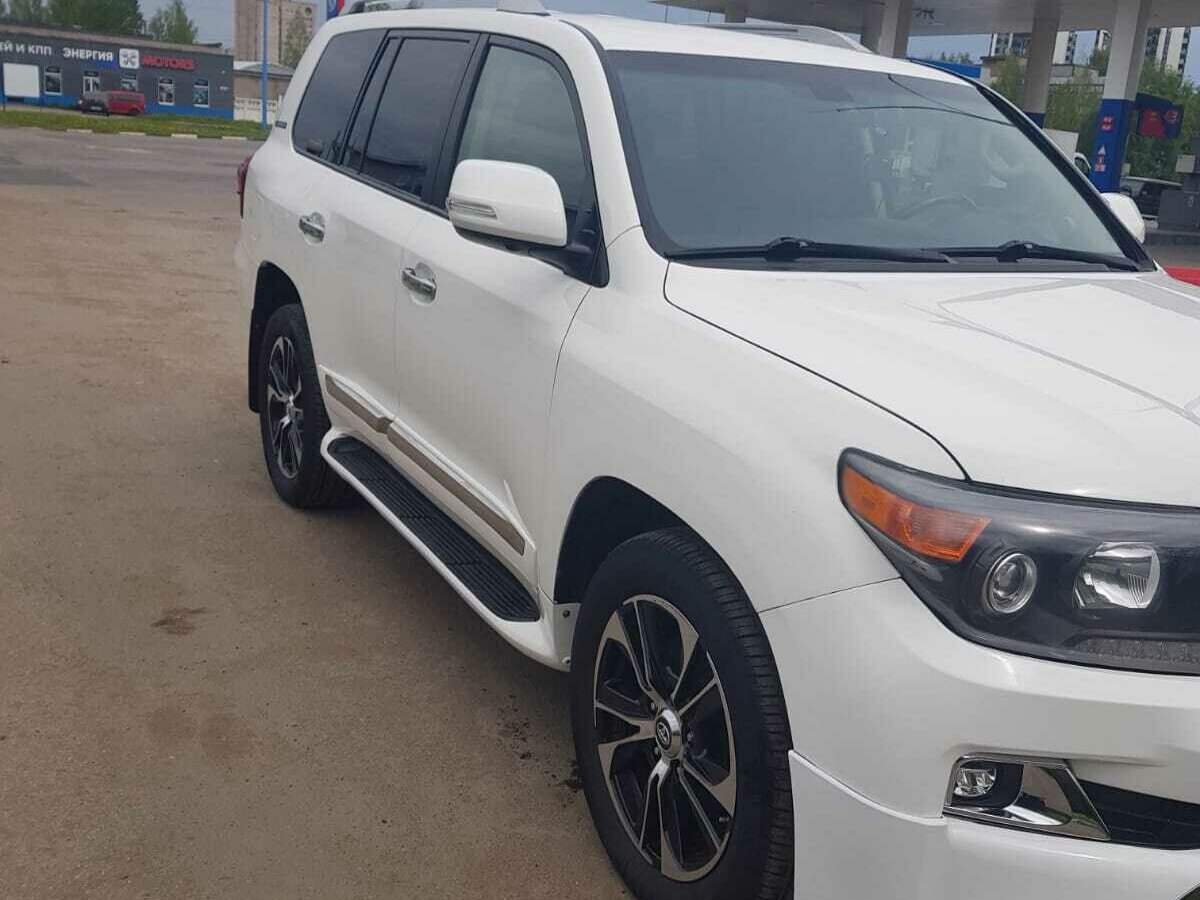 Купить б/у Toyota Land Cruiser 200 Series Рестайлинг 1 4.5d AT (235 л.с ...