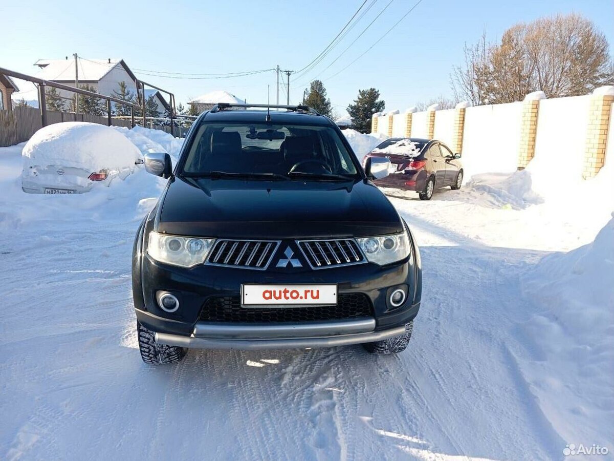 Купить б/у Mitsubishi Pajero Sport II 3.2d AT (163 л.с.) 4WD дизель автомат  в Верхней Салде: чёрный Митсубиси Паджеро Спорт II внедорожник 5-дверный  2008 года на Авто.ру ID 1122286162