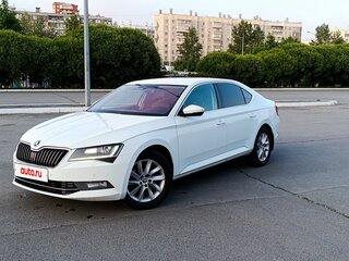 2017 Skoda Superb III, белый, 1360000 рублей, вид 1