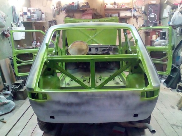 1977 Fiat 127, зелёный - вид 7