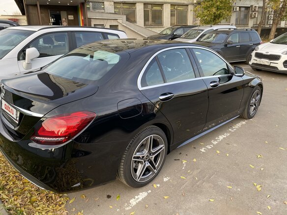 2019 Mercedes-Benz C-Класс 300 IV (W205) Рестайлинг, чёрный - вид 9