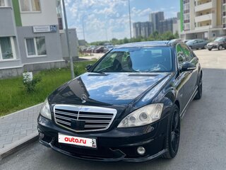 2007 Mercedes-Benz S-Класс 350 Long V (W221), чёрный, 1400000 рублей, вид 1