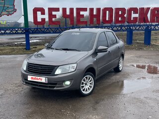 2014 Lada (ВАЗ) Granta I, коричневый, 360000 рублей, вид 1