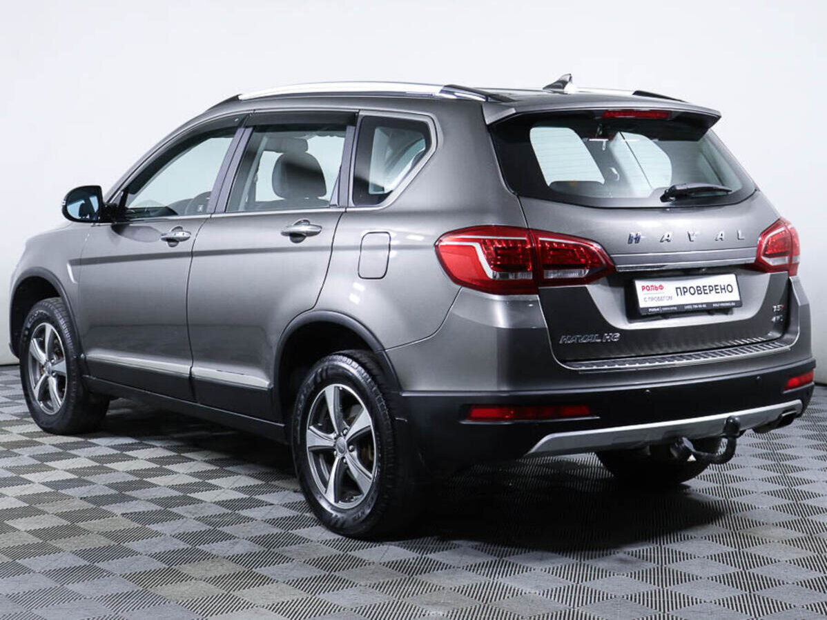 Купить б/у Haval H6 I 1.5 AT (143 л.с.) бензин автомат в Санкт-Петербурге: чёрны