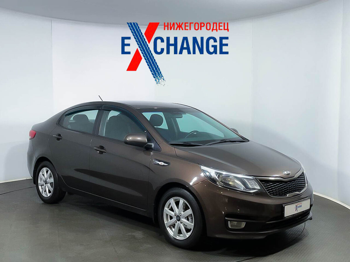 Купить б/у Kia Rio III Рестайлинг 1.6 AT (123 л.с.) бензин автомат в ...
