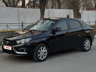2020 Lada (ВАЗ) Vesta I, чёрный, 1070000 рублей, вид 1
