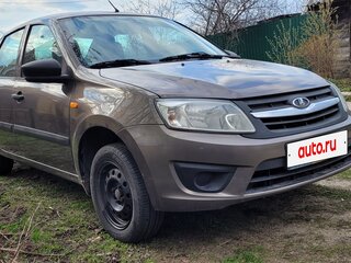 2015 Lada (ВАЗ) Granta I, коричневый, 450000 рублей, вид 1