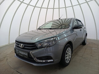 2017 Lada (ВАЗ) Vesta I, серый, 800000 рублей, вид 1